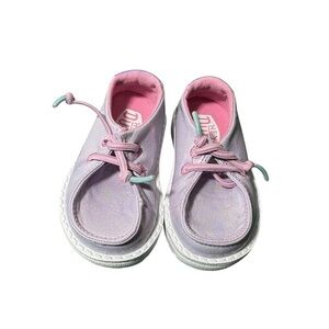 Hey Dude Baby Girl's Wendy Iridescent Sparkle Size 5